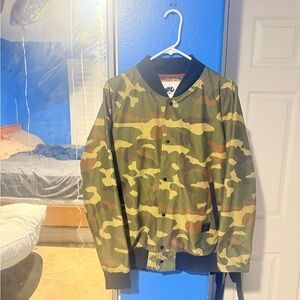 Camo Bomber Jacket
